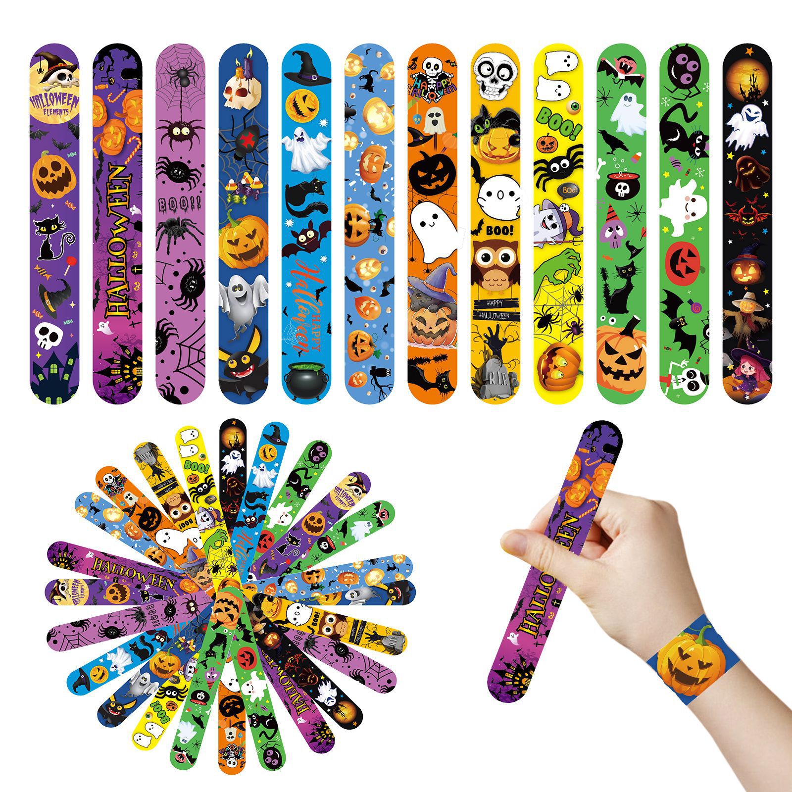 ghost children's bracelet PVC