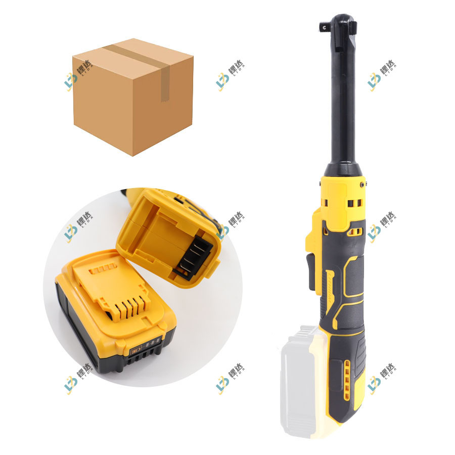 16-сантиметровый трещоточный гайковерт без корпуса Dewalt с ножками и головками 3/8