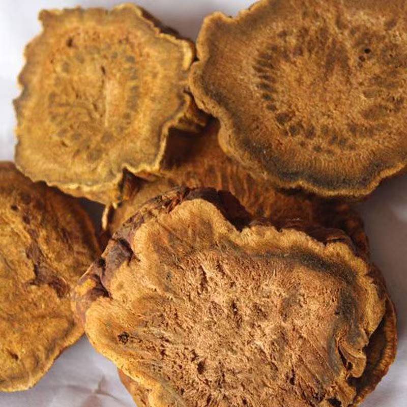 Da Huang Slices (Rheum palmatum) — Dried Rhubarb Root Decoction Pieces, Sichuan Origin 500g details