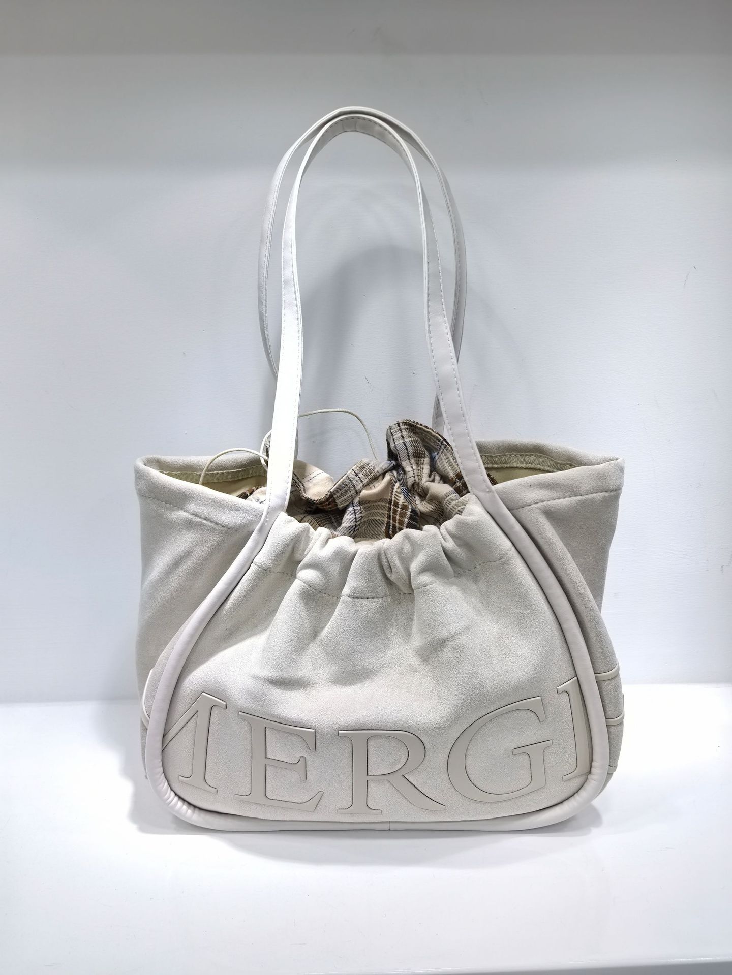 タイマージ中大容量トートバッグ 2025 新鹿革ファッションポータブルショルダー脇の下の女性のバッグ