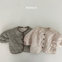 兒童棉外套韓版2022秋冬新品嬰兒寶寶包邊棉外套秋裝男女童棉衣