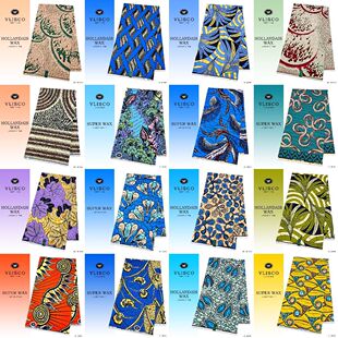 ����ϞȾ��100%��vlisco African Super Wax Ankara 6yard
