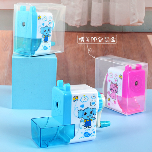 Cartoon Lead Reel Pencil Sharpener Automatic Lead Rewinder Handheld Pencil Sharpener Pencil Sharpener for Kids