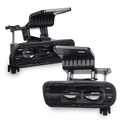 Suitable for Chevrolet Sylvilla Suburban 99 to 02 Years Led Chevrolet Modified Front Fog Light (Fog lamp) - black-fit
