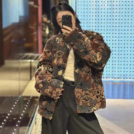 2026冬季新款天花板南油高货驴家双面穿羊羔毛保暖夹克外套男女