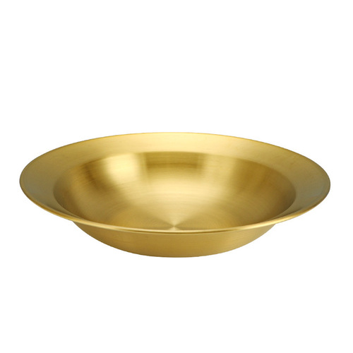 Korean stainless steel salad basin, crayfish basin, pasta bowl, ramen bowl, pickled cabbage fish plate, boiled beef basin, soup bowl