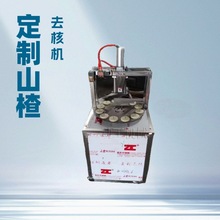 转盘式冬桃去核切瓣设备商用大型李子去核机多功能苹果捅核机