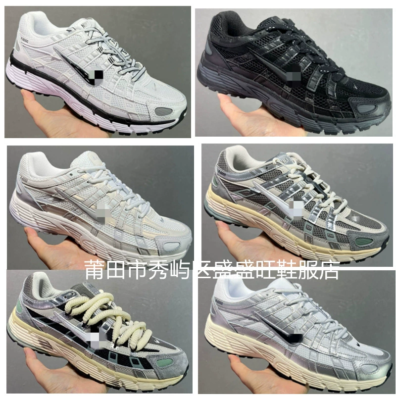 Кроссовки Putian Nike официальные P-6000 мужские и женские спортивные ретро-беговые дышащие кроссовки сетчатая верми Mesh оригинальная коробка оригинальная наклейка