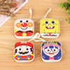 Square headphones, cartoon storage box, doll, children's wallet, coins, organizer bag