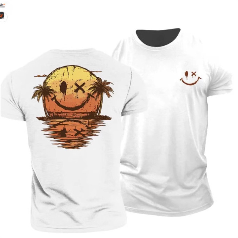 Manufacturer Low Price Promotion Short-Sleeved Japanese Anime T-Shirt with Picture Printing Screen Printing Trendy Brand Logo