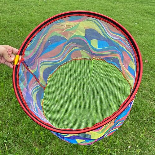 Aluminum alloy fishing net head light competitive fishing net black hole flying net scoop fast-drying anti-hook fishing gear