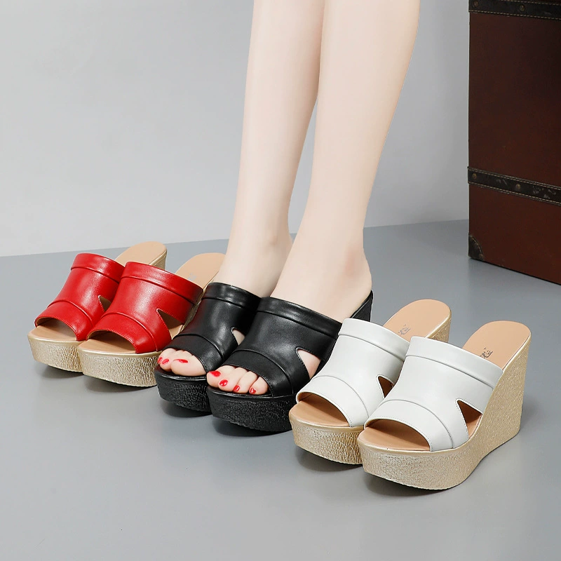 Summer comfortable slippers, soft sole, plus size