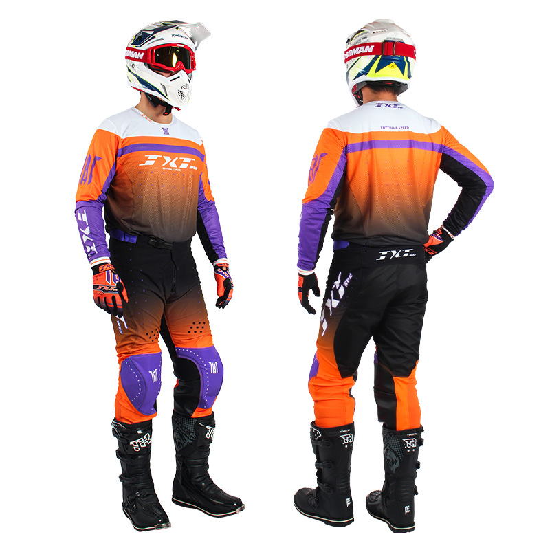 Hunter Wolf Adult Motorcycle Riding Suit Motorcycle Off-Road Breathable Four-Season Universal Road Speed down Speed Dry Breathable