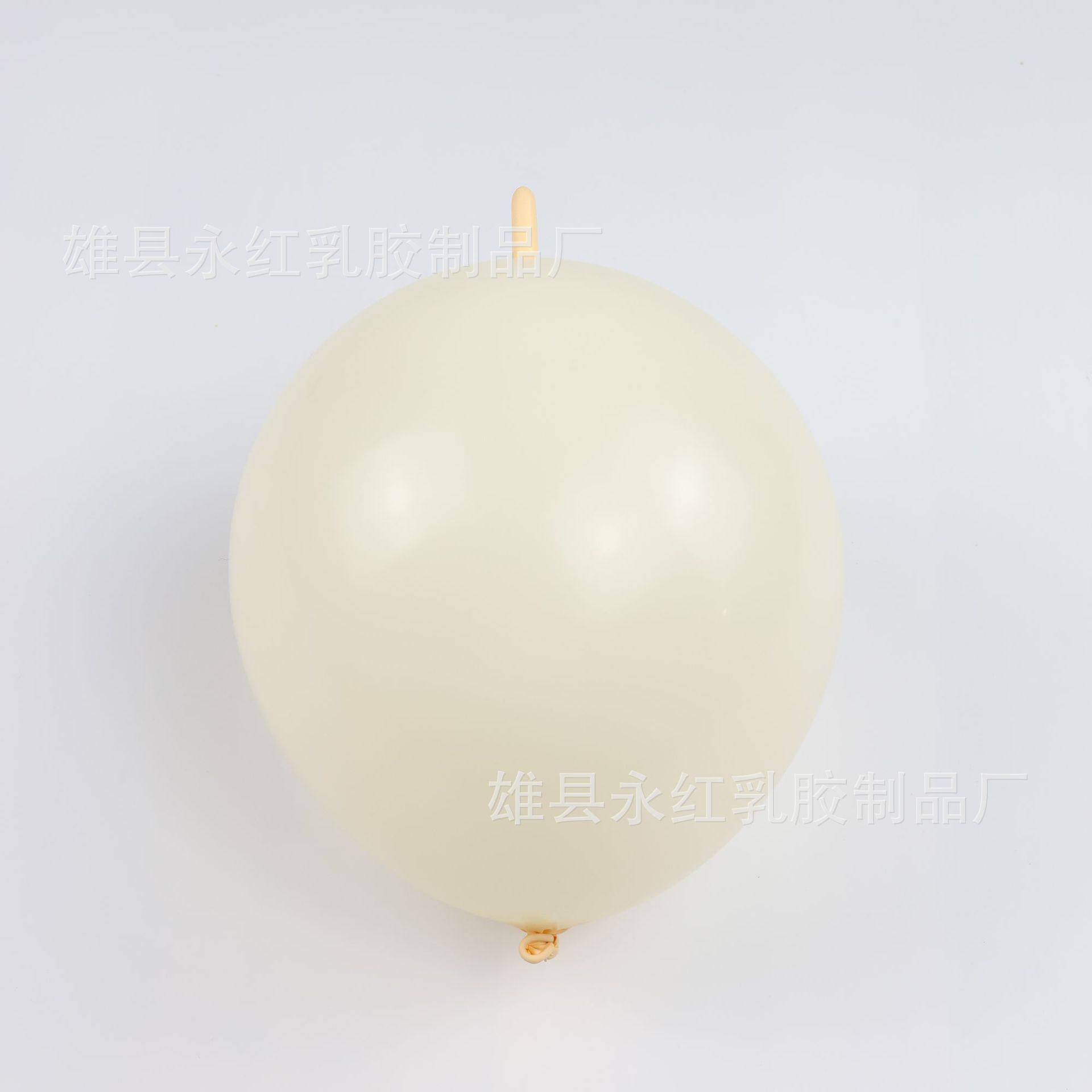 Globo de la cola de 10 pulgadas 2,4g engrosada boda fiesta de cumpleaños Fondo pared escena diseño Bola de conexión