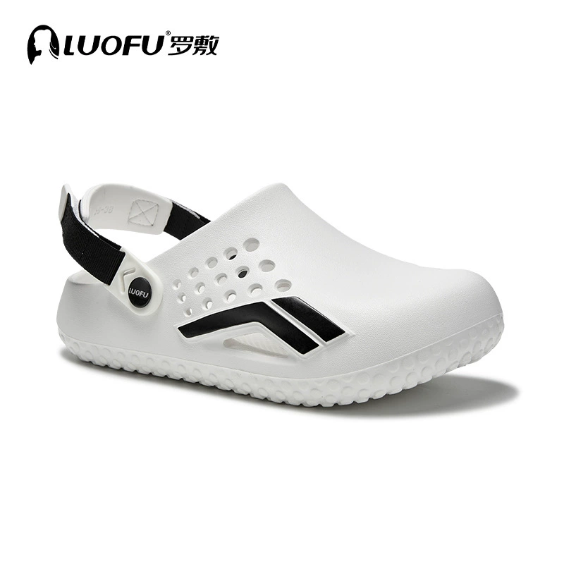 Обувь LUOFU hole shoes мужская обувь с нескользящей подошвой, пляжная уличная обувь, плоская подошва, универсальная мода 6248 мужчин