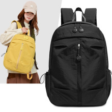 复古户外包登山轻便休闲百搭双肩包2025年秋季简约小背包旅游书包