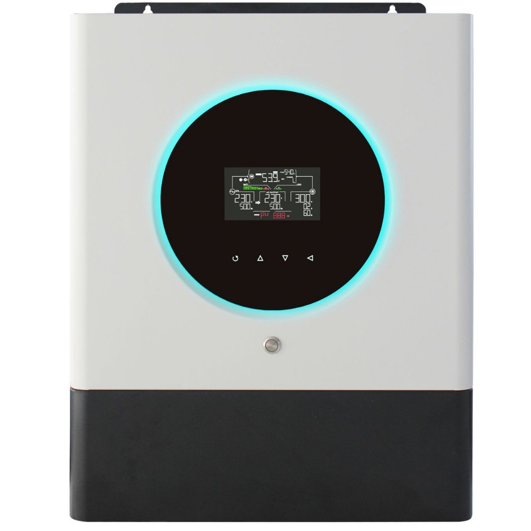 Inversor solar fotovoltaico 8KW11KW controlador inverso de alta frecuencia integrado MPPT 160A energía solar doméstica