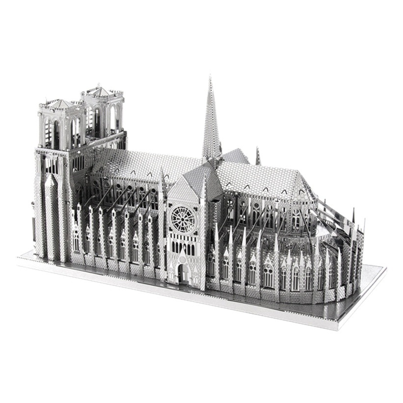 Aipin 3D metal 3D puzzle Building series Notre Dame de Paris belleza durmiente Castillo asamblea modelo regalo cumpleaños