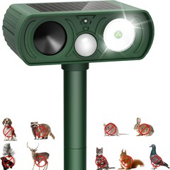 屋外ソーラー超音波動物よけ、ネズミよけ、鳥よけ、犬よけ、ウサギよけ、鹿よけ、国境を越えた