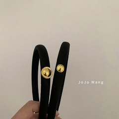 古金真的高級又百搭~發箍女外出洗臉簡約發卡韓國頭箍髮飾頭飾