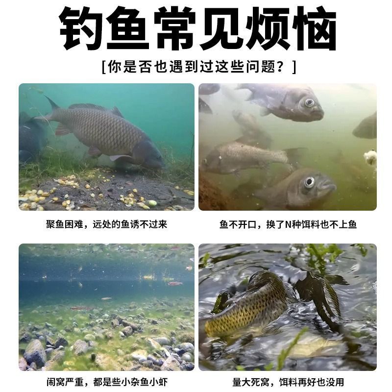 千里香小药钓鱼果酸诱鱼剂野钓鲫鱼鲤鱼专用开口剂饵料鱼饵氨基酸|undefined