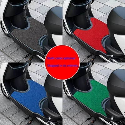 Electric Vehicle Foot Mat Dust Removal All-Season Universal Type Wire Loop Cut Electric Scooter Pedal Mat Thickened Electric Motorcycle Mat Foreign Trade Wholesale