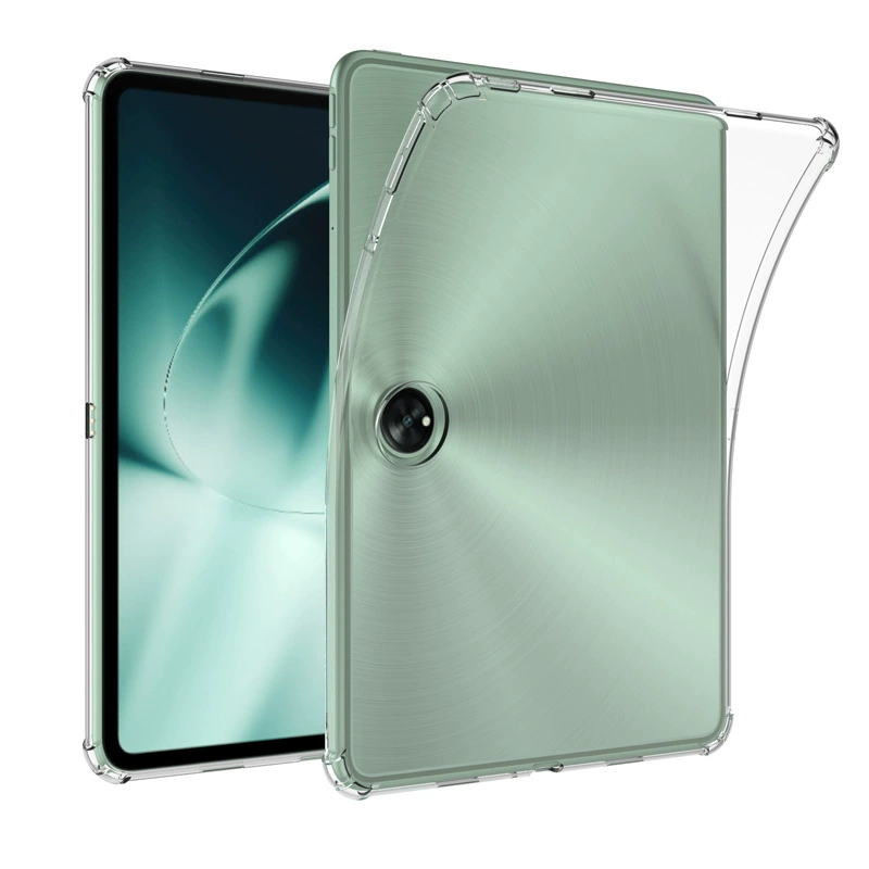 Подходит для защитного чехла OPPO Pad3, прозрачный чехол с четырьмя углами подушки безопасности против падения, защитный чехол для планшета OnePlusPad