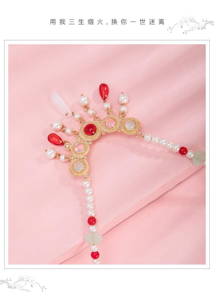 YL29072-1红色五戒面项链_06.jpg