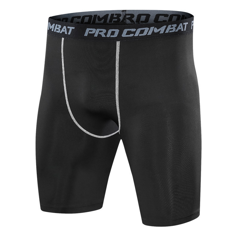 Sports Fitness Pants for Men, Basketball Tights, Training Running Shorts, Breathable High-Elastic Quick-Dry Compression Pants