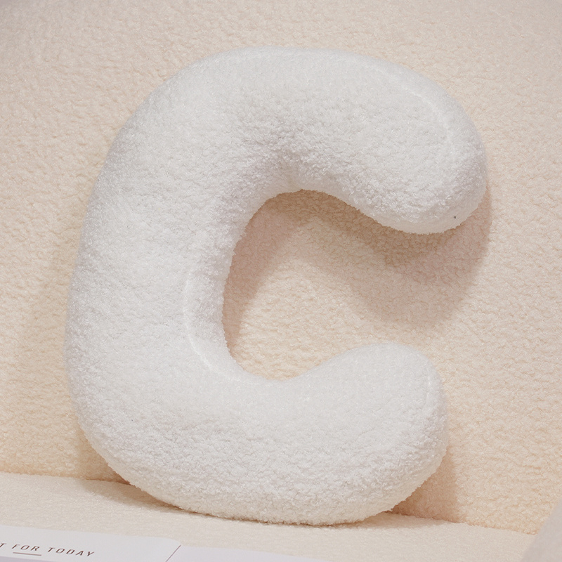 Cojín de Peluche con Forma de Letra de Felpa Decorativo para Fotografía image 35