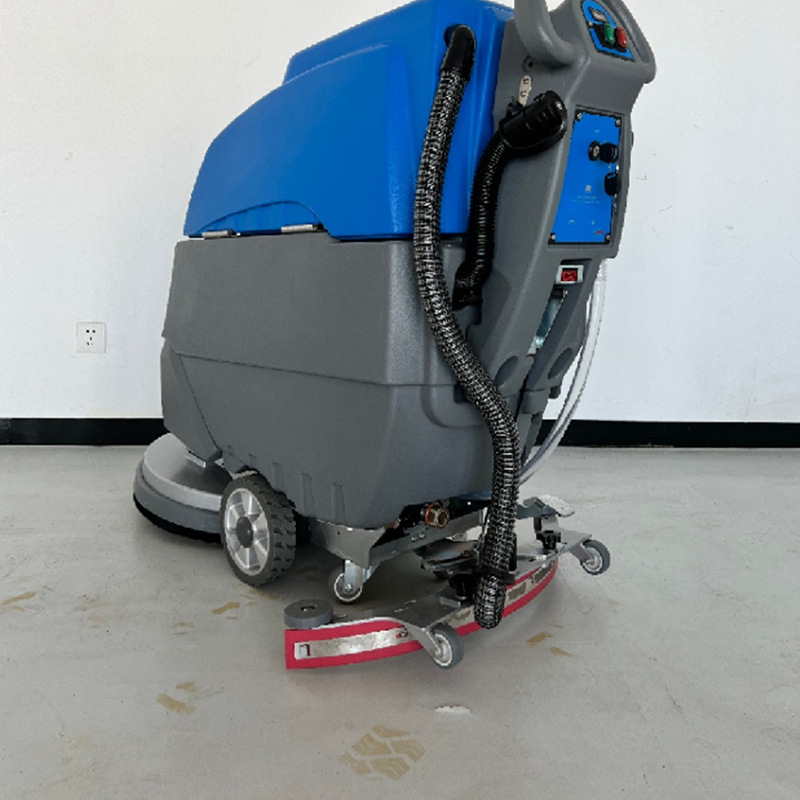 530型小型手推洗地机 商用自动擦地清洗机 洗刷三合一擦地机