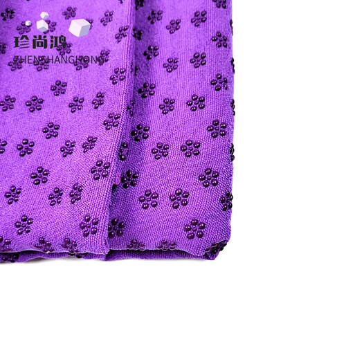 Yoga towel non-slip microfiber towel PVC plum blossom point environmentally friendly sweat-absorbent yoga mat sports fitness blanket