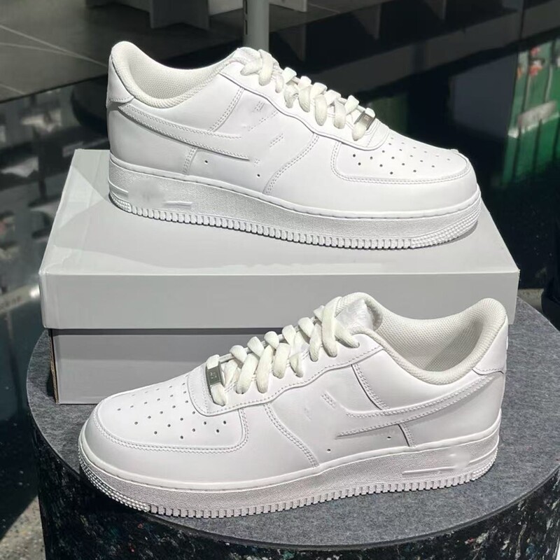 Putian Cross-Border Original Air Force One Pure White Campus Versatile Unisex Couple Casual Shoes Factory Direct Sale Putian Cross-Border Original Air Force One Pure White Campus Versatile Unisex Couple Casual Shoes Factory Direct Sale