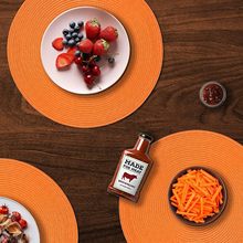 PP隔热餐垫桌垫酒店秋冬西餐厅欧式简约清洗户外节日活动批发混批