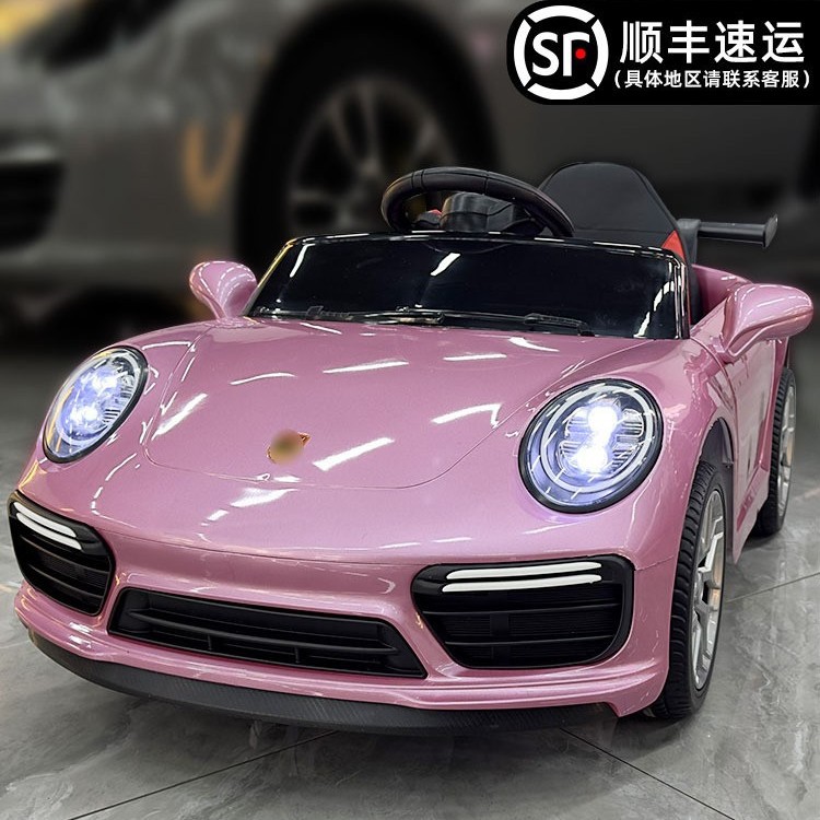 Coche eléctrico para niños Coche de control remoto de cuatro ruedas para hombres y mujeres Auto-conducción Internet celebridad carga columpio tracción en las cuatro ruedas solo coche de juguete