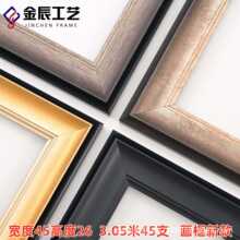 全新渐变色新款上市 高端复古油画渐变金银色PS发泡线条工厂直销