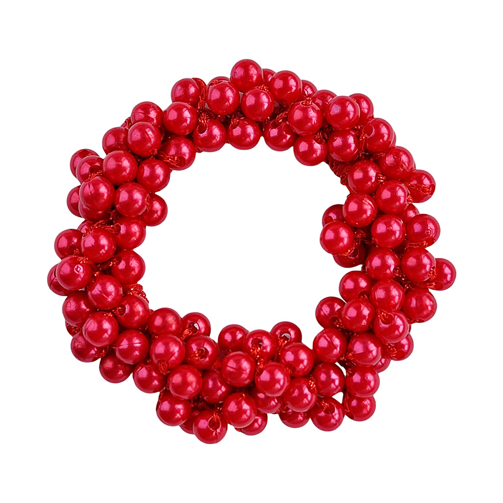 22g Weight Hair Tie Hair Accessories Type 1 Piece Quantity Holiday, Daily Occasion Artificial Pearl Material Geometric Pattern Women's Gender Elegant Style Women's Elegant Lady Geometric Artificial Pearl Hair Tie 13