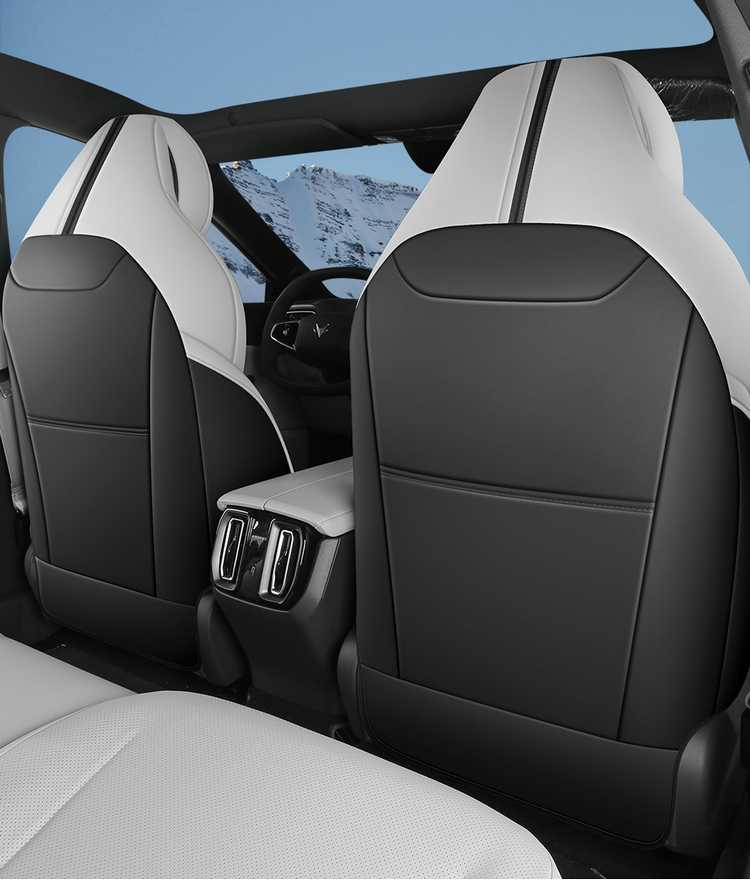 Specific seat covers for the 2026 model of the Arcfox Alpha S5, full leather seat covers for the Arcfox αS5 car, suitable for all seasons