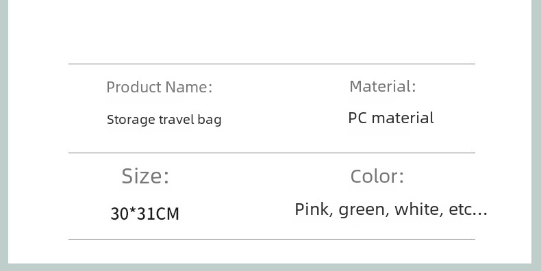 Bear Cosmetic Case 14 Inch Mini Portable Case Small Luggage Accompanying Gift Cartoon Storage Cosmetic Bag Password Box