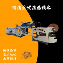 水凝胶胶带自动涂布机 加pe保护膜药贴复合机 胶带生产线全自动