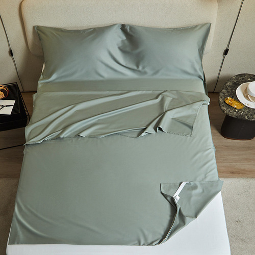 100 pieces of pure cotton hotel anti-dirt sleeping bag travel bed sheet and cover set all-cotton portable business trip travel hotel magic tool