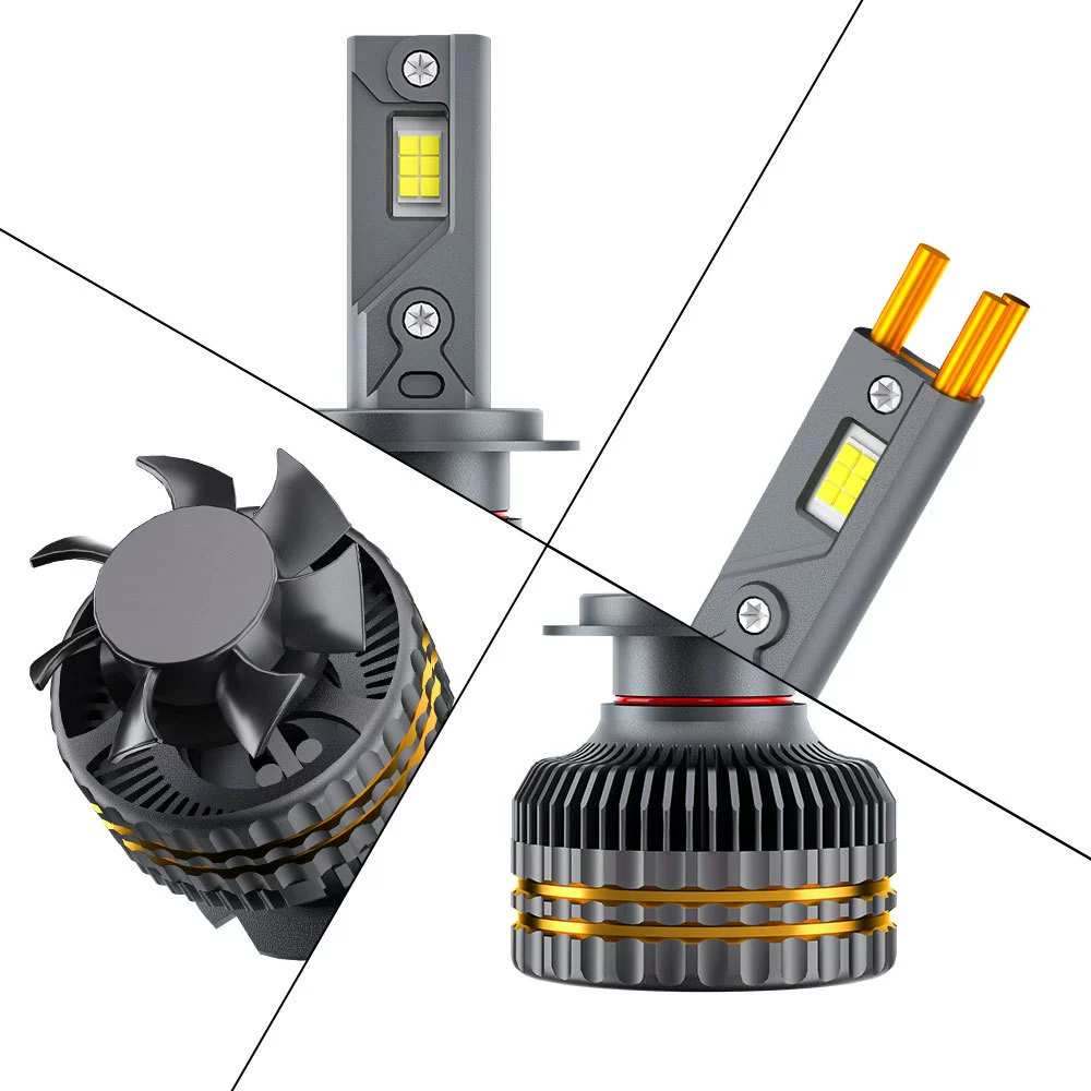 LED медный большой модифицированный головной свет, лампа, 300Вт, мощная, на заказ