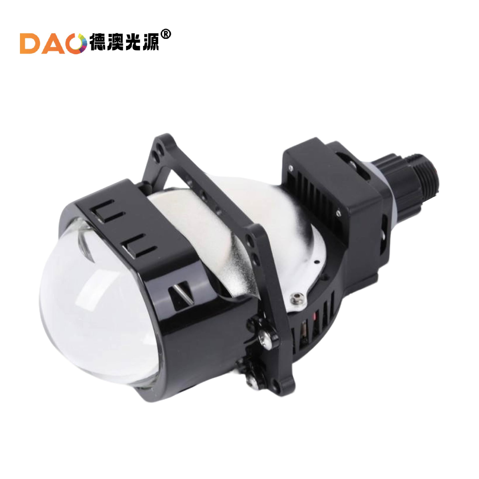 Ventas calientes de nuevo FL01 cuadrado LED doble lente del faro del automóvil doble taza de lámpara delantera cerca de todo el mundo