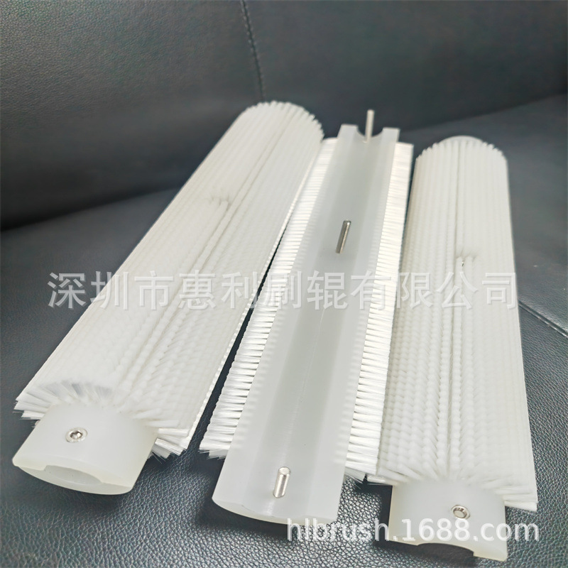 深圳毛刷厂加工销售万亿达清洗机毛刷辊杜邦612毛刷辊 两半圆刷辊