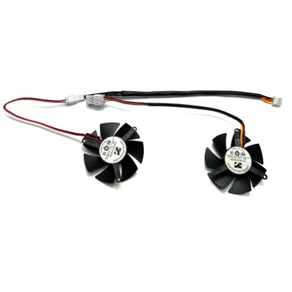 Brand new GIGABYTE/Gigabyte GTX1650 4GB low-profile graphics card fan FS1250-S2053A