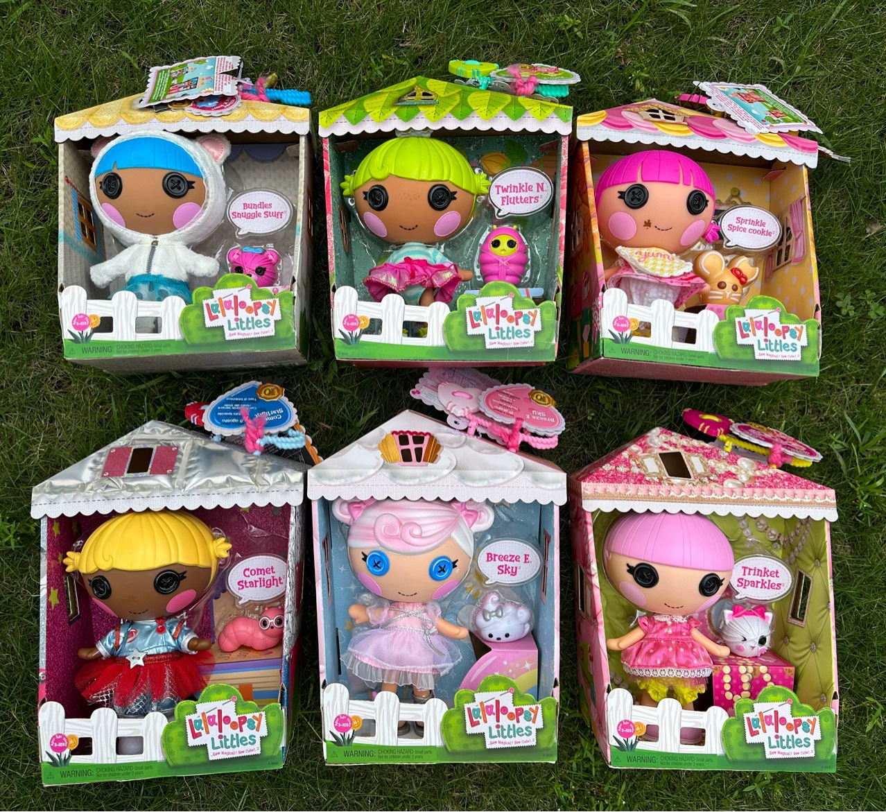 Кукла MGA Lele Angel Lalaloopsy Littles, в коробке, коллекционная с пуговичными глазами