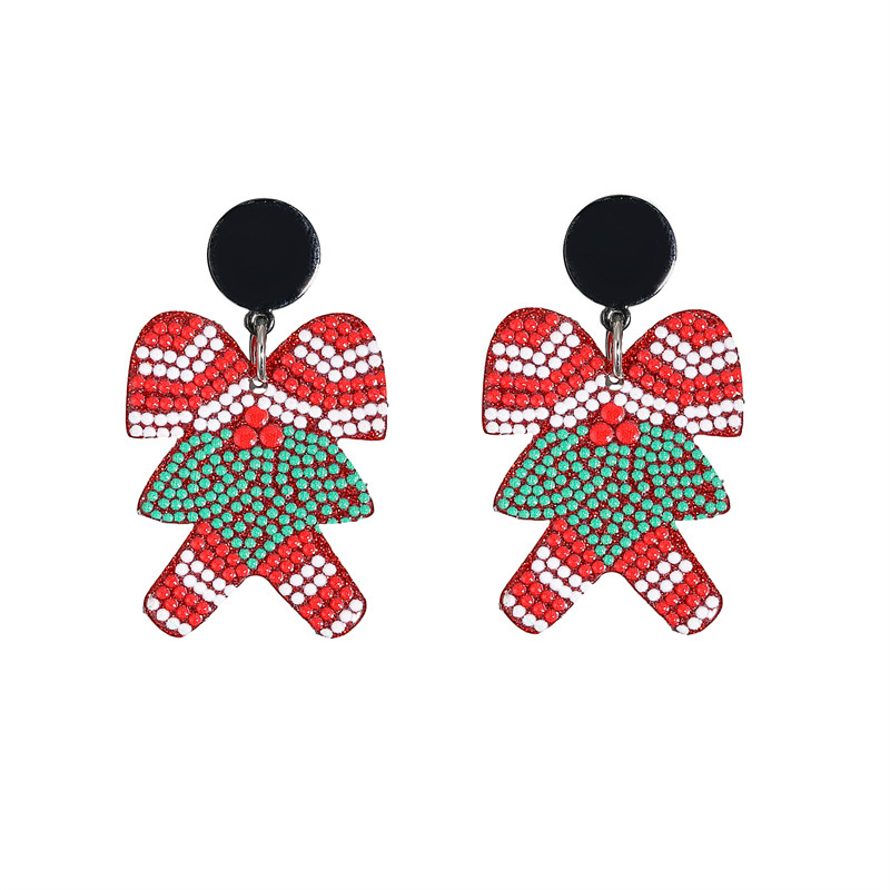 Joyería de vacaciones de Navidad transfronteriza pendientes de Santa Claus pendientes femeninos estilo ins pendientes de vacaciones de moda pendientes joyas