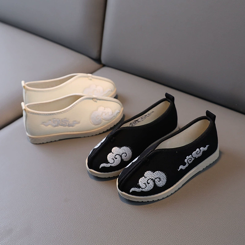 Boy Hanfu обувь детская старая пекинская обувь ручной работы