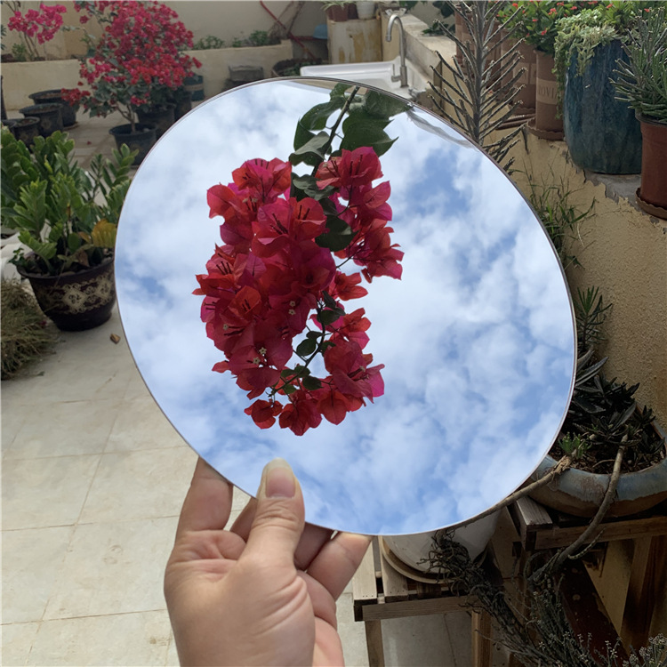 PS pc 亚克力镜片大张压克力镜子真空镀膜亚克力镜片有机玻璃镜