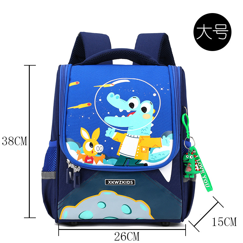 Mochila Infantil de una Pieza con Diseño de Peces Naturales, Estilo Coreano, para Niños y Niñas, para Jardín de Infancia y Escuela, con Estampado, Práctica para Envíos Internacionales